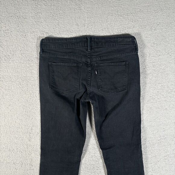 Levi’s Jeans Women’s Size 29 Fit 30x28 Modern Rise Skinny Black Modern Rise - Picture 9 of 11